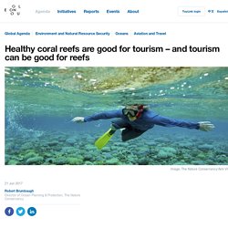 *****Healthy coral reefs are good for tourism – and tourism can be good for reefs