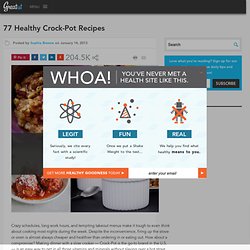 77 Healthy Crock-Pot Recipes