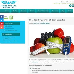 The Healthy Eating Habits of Diabetics