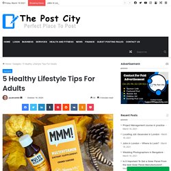 Healthy Lifestyle Tips and Liquid Iron Supplements for Adults