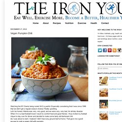 The Iron You: Vegan Pumpkin Chili