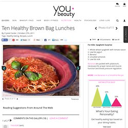 Healthy Brown Bag Lunches For Kids and Adults