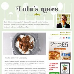 Healthy makeover: Lamb curry