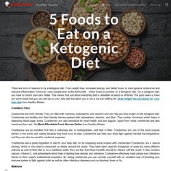 Healthy Master - 5 Foods to Eat on a Ketogenic Diet