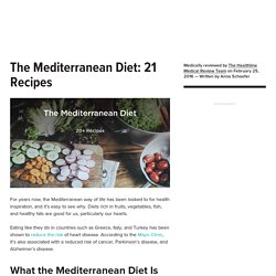 21 Healthy Mediterranean Recipes