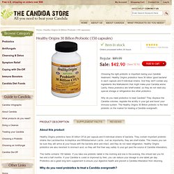 Healthy Origins Probiotic (150 capsules) - Candida Store