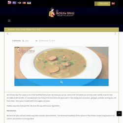 Healthy Thai Soup Make Your Day