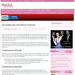 Get Healthy Hair with Natural Treatment