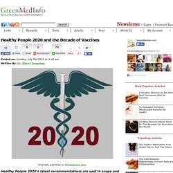 Healthy People 2020 and the Decade of Vaccines