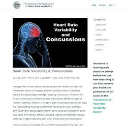 Heart Rate Variability & Concussions