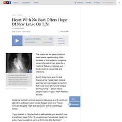 Heart With No Beat Offers Hope Of New Lease On Life : NPR (Build 20110608151458)