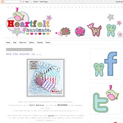 Heartfelt Handmade's Blog