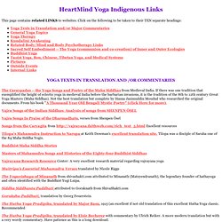 HeartMind Yoga Related Links