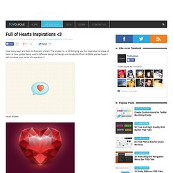 Full of Hearts Inspirations