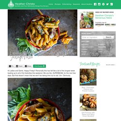 Heather Christo - Eat Well, Live Free. Deliciously Allergy Free Recipes.
