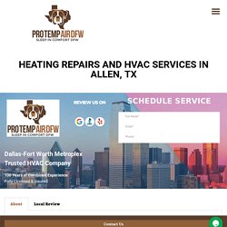 Heating and AC Repairs in Allen, TX