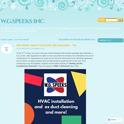 Heating and Cooling Richmond – VA