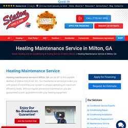 Heating Maintenance