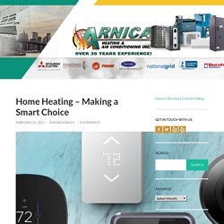 Home Heating – Making a Smart Choice