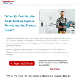 Heating Repair Services Albuquerque, New Mexico
