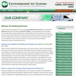 Belmar, NJ Heating Services