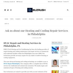 Ask us about our Heating and Cooling Repair Services in Philadelphia