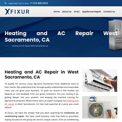 Best Heating and AC Repair Services Sacramento
