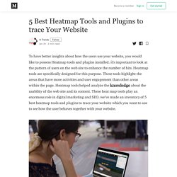 5 Best Heatmap Tools and Plugins to trace Your Website