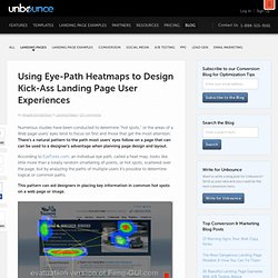 Using Eye-Path Heatmaps to Design Kick-Ass Landing Page User Experiences