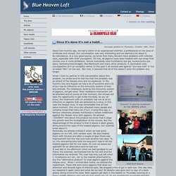 Blue Heaven Loft - weblog Michel Vanlint (English)