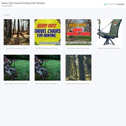 Heavy Duty Swivel Hunting Chair Reviews