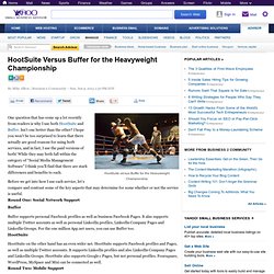 HootSuite Versus Buffer for the Heavyweight Championship