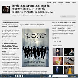 La Méthode Grönholm - danslateteduspectateur: agenda hebdomadaire & critiques de spectacles vivants...mais pas que...