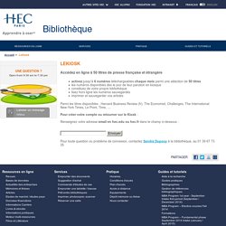 HEC Paris Bibliothèque