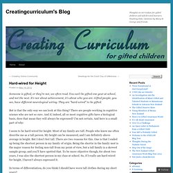 Creatingcurriculum's Blog