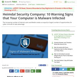 Heimdal Security Company: 10 Warning Signs that Your...