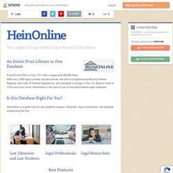 HeinOnline (Christine)