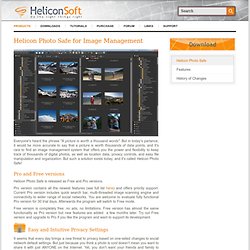 Helicon Photo Safe