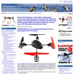 Quad-Rotor RC Helicopter Design - RCHelicopter.com
