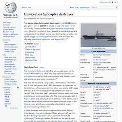 Izumo-class helicopter destroyer