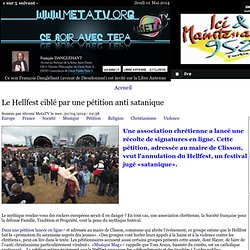 Le Hellfest ciblé par une pétition anti satanique