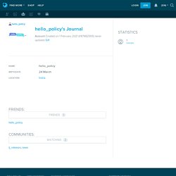 hello_policy - Profile