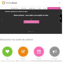 HelloAsso - Inscrivez votre association