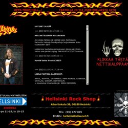 Hellsinki Rock Shop - Welcome To Hell
