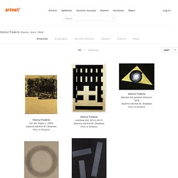 Helmut Federle on artnet
