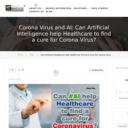 Can AI help Healthcare to find a cure for Corona virus