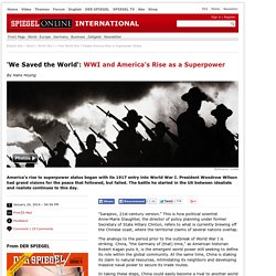 How World War I Helped America Rise to Superpower Status