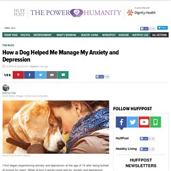How a Dog Helped Me Manage My Anxiety and Depression