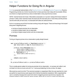 Helper Functions for Doing Rx in Angular