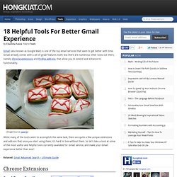 18 Helpful Tools for Better Gmail Experience
